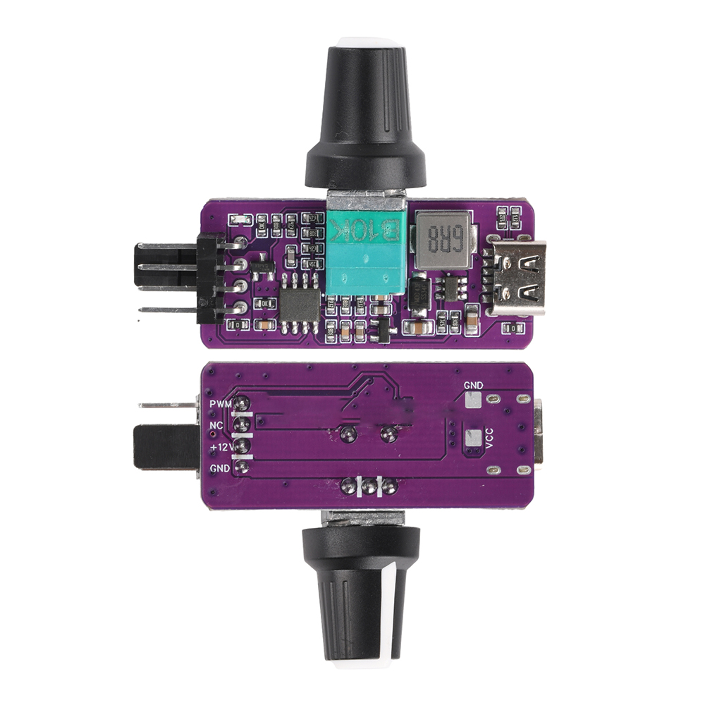 Pwm Charge Controller - 4-pins B3 4-draads PWM ventilatorsnelheidsregelaar DIY-controller