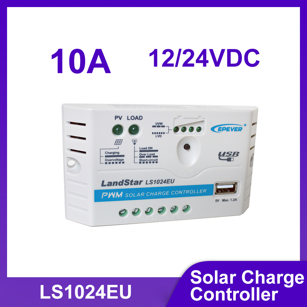 Pwm Charge Controller - EPEVER 10A/20A PWM Solar Charge Controller