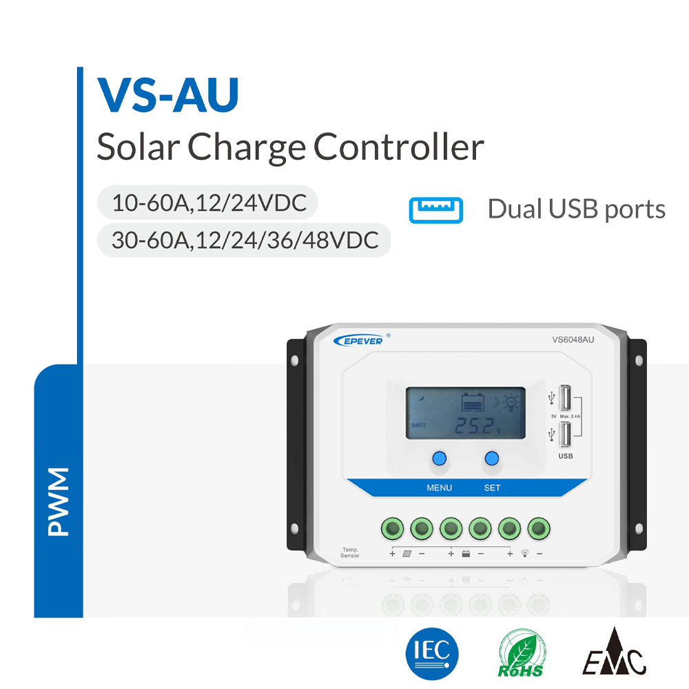 Pwm Charge Controller - EPEVER 10A 20A 30A 45A 60A