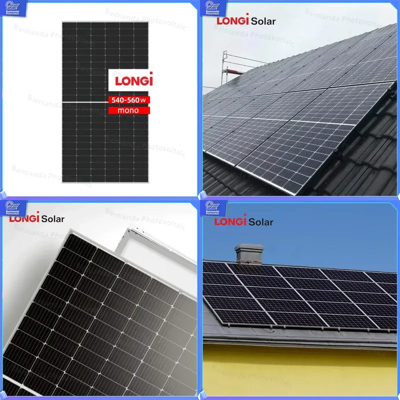 Longi Panel Lr5 - LONGi Hoog Rendement Zonnepaneel Hi-MO5 LR5-72HBD