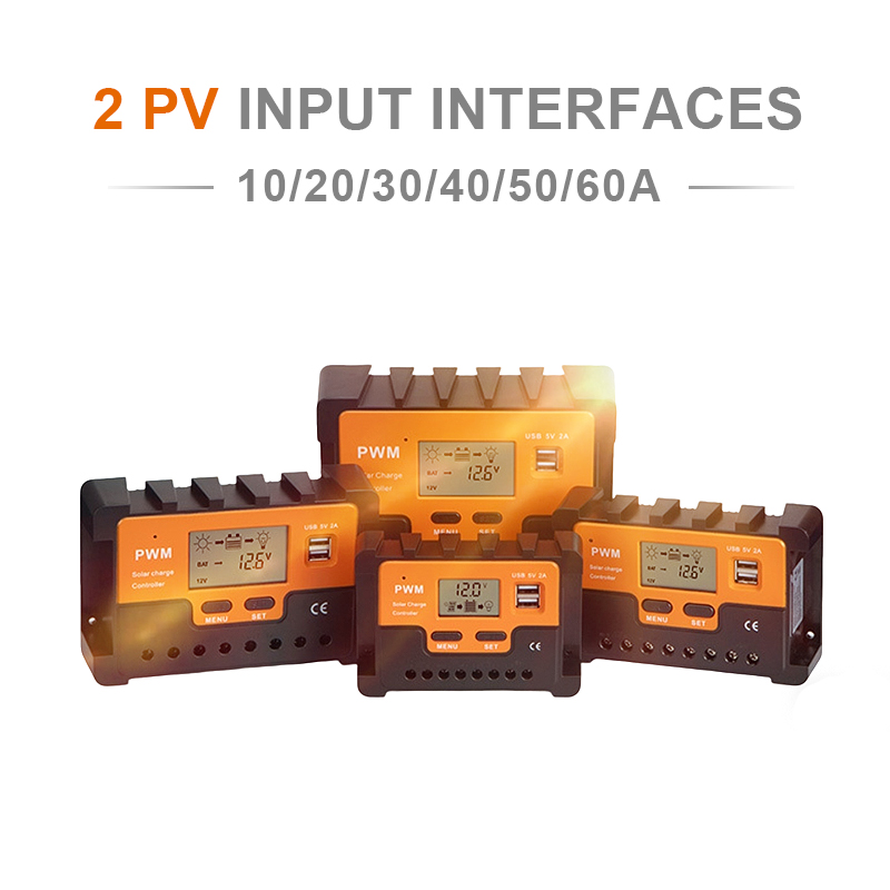 Dubbele zonnepaneelinterface,  - Pwm Charge Controller recensie en prijs