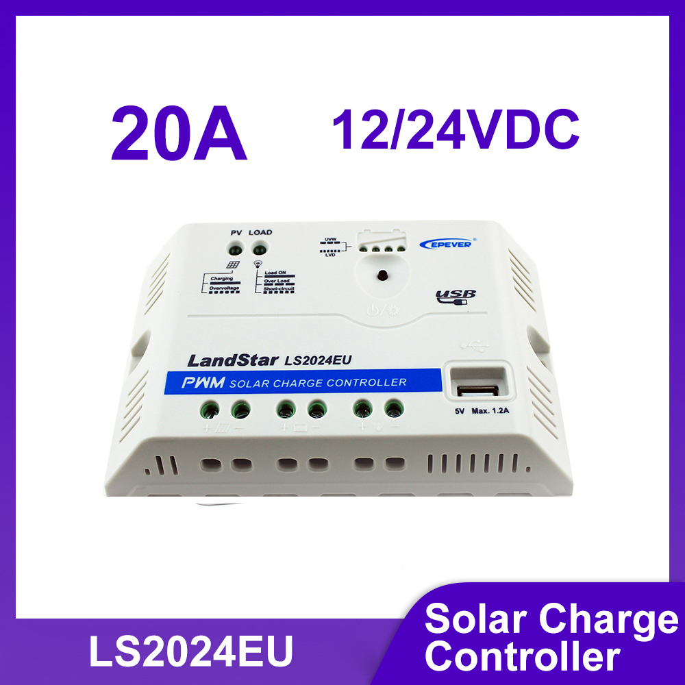 EPEVER 10A/20A PWM Solar Charg - Pwm Charge Controller recensie en prijs