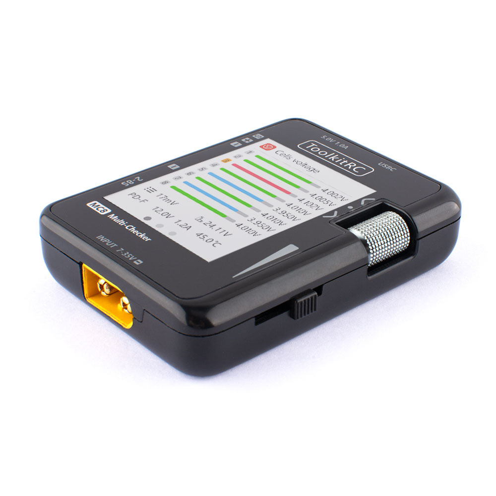 ToolkitRC MC8 SC100 Mini Cell  - Pwm Charge Controller recensie en prijs