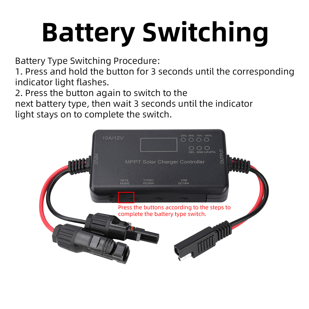 2026 Trend MPPT zonnepaneel PV - Pwm Charge Controller recensie en prijs