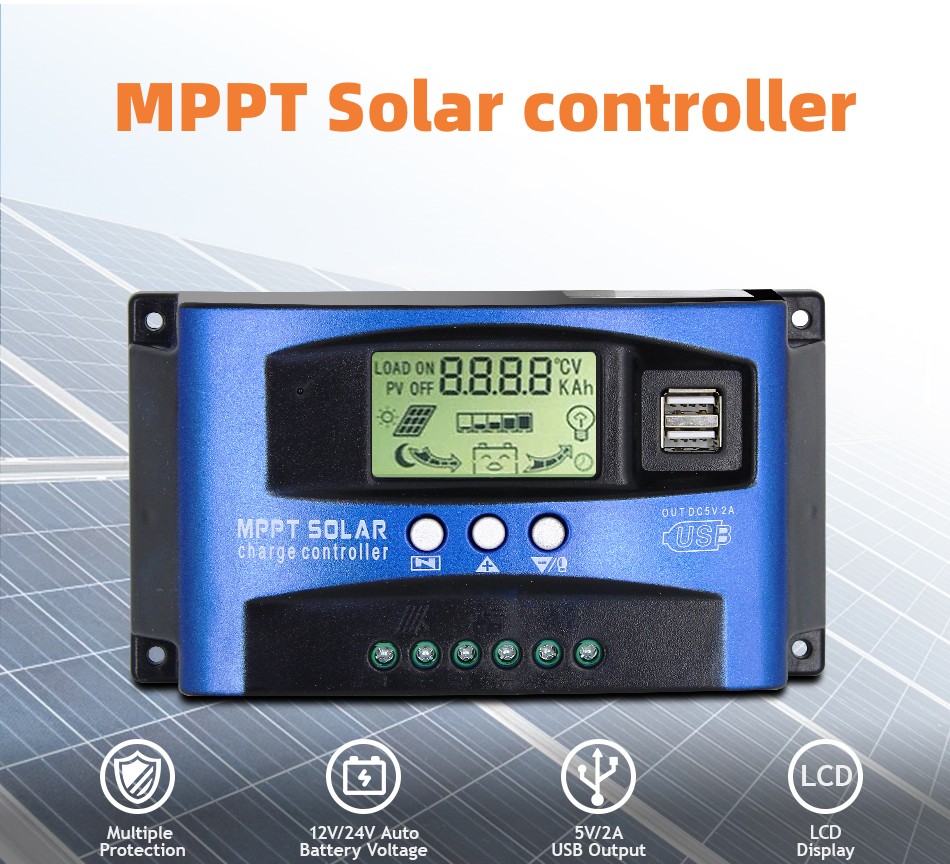 MPPT PWM 12V 24V Solar Laadreg - Pwm Charge Controller recensie en prijs