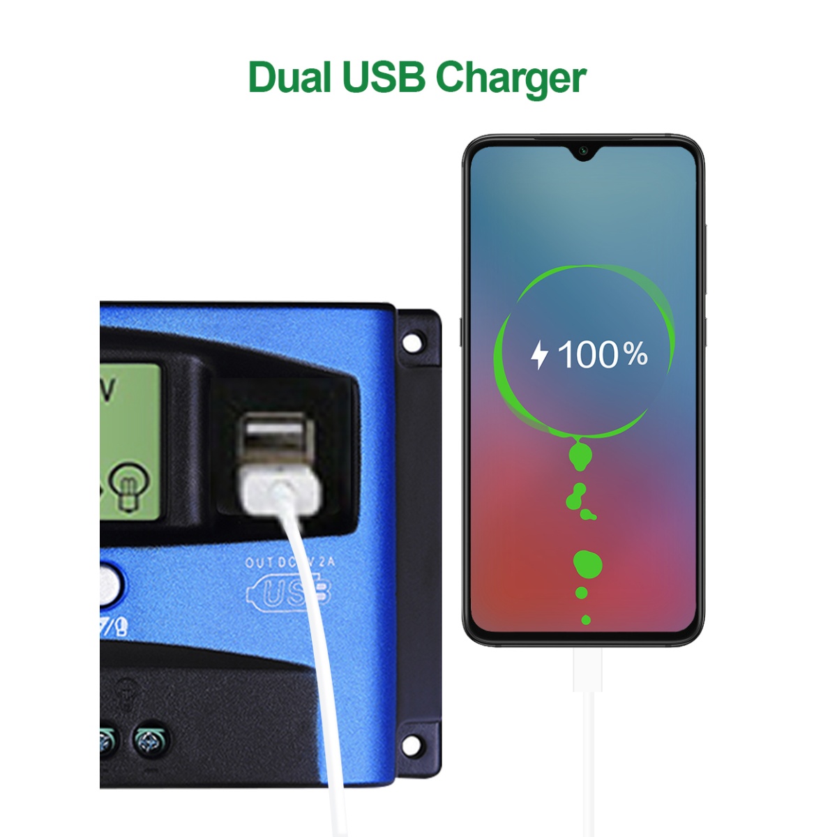 MPPT PWM 12V 24V Solar Laadreg - Pwm Charge Controller recensie en prijs