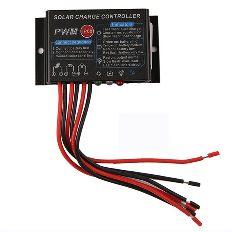 T24C 2X 10A 12V IP67 Waterdich - Pwm Charge Controller recensie en prijs